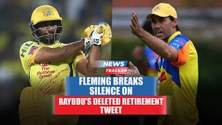 Stephen Fleming breaks silence on Ambati Rayudu’s deleted tweet and more cricket news