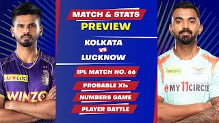 Lucknow Super Giants vs Kolkata Knight Riders-66th Match of IPL 2022, Predicted  XIs & Stats Preview