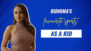 Anchor Ridhima Pathak reveals which field of sport she was interested in her early days as a kid