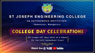 ST JOSEPH ENGINEERING COLLEGE  || COLLEGE DAY CELEBRATION || V4NEWS LIVE