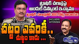 Senior IPS Officer A.V. Ranganath Exclusive Interview | Top Telugu TV