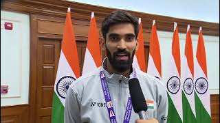 Athletes will be always proud to say that we have the backing of our Prime Minister:Kidambi Srikanth