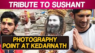 Sushant Singh Rajput Ke Naam Se Kedarnath Me Photography Point, Diya Tribute