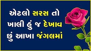 એટલો સરસ તો ખાલી હું જ દેખાવ છું આખા જંગલમાં #Story #Rose #Plant