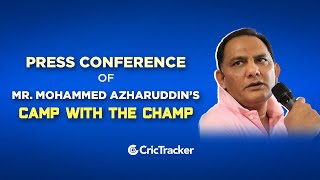 Press Conference of Mr. Mohammad Azharuddin's Show Camp with the Champ