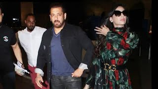 Salman Khan And Nora Fatehi Leaves For IIFA 2022, Spotted At Airport