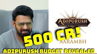 Adipurush Movie Official Budget Is 500 Crores Without Promotion! Prabhas Costliest Ever Film