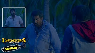 Rajadhi Raja Kannada Movie Scenes | Joju George Finishes Goon in Front of Mammootty