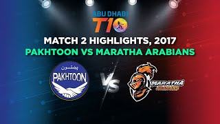 Alex Hales' firey 57* (26) | Pakhtoon vs Maratha Arabians I T10 League I 2017