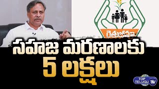 trs leader palla rajeshwar reddy about rythu bheema insurance | Top Telugu TV