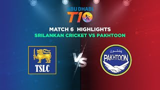Tamil Sri Lankans vs Pakhtoon | Full Match Highlights I T10 League 2017