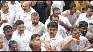 INC Kerala held a collectorate march in Kozhikode