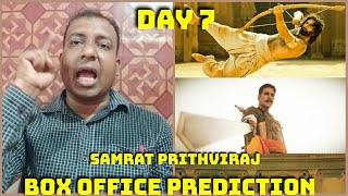Samrat Prithviraj Movie Box Office Prediction Day 7