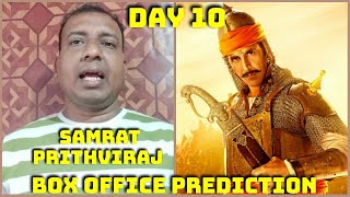 Samrat Prithviraj Movie Box Office Prediction Day 10