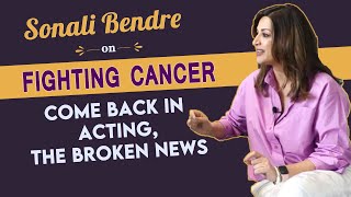 Sonali Bendre On Emotional Reaction On Comeback After Cancer, The Broken News Web Series & More