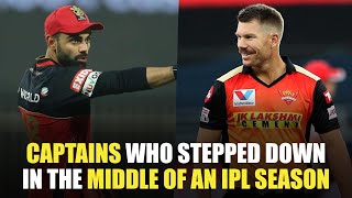 Times When IPL Teams Changed Captains During Mid-Season