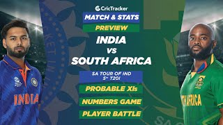 India vs South Africa- 4th T20I Match, Predicted Playing XIs & Stats Preview