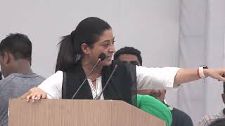 Alka Lamba's speech | Satyagraha against Govt’s Agnipath scheme & vendetta politics at Jantar Mantar