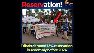 #Reservation! Tribals demand 12% reservation in Assembly before 2024