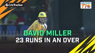 David Miller's 23*(6) | Pakhtoon vs Bengal Tigers | Abu Dhabi T10 League