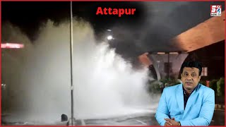 Water Pipe Line Phat Ne Ke Baad Ka Manzar | Attapur Pillar No: 185 | SACH NEWS |