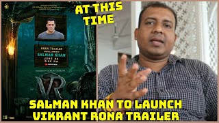 Salman Khan To Launch VIKRANT RONA Trailer In Hindi Version