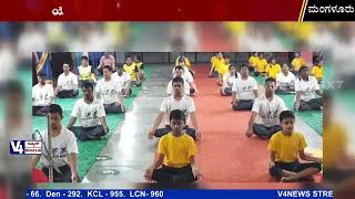 ಸಾನಿಧ್ಯ ವಸತಿಯುತ ಶಾಲೆಯಲ್ಲಿ ಯೋಗ ದಿನಾಚರಣೆ Saanidhya Residential School & Training Centre - yoga day