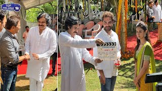 Pawan Kalyan Launched Vishwak Sen New Movie | Arjun Sarja, Aishwarya Arjun | #PSPK27 | Top Telugu TV
