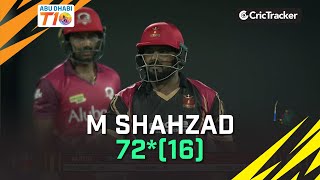 M Shahzad's 72(16) | Sindhis vs Rajputs | Abu Dhabi T10 League