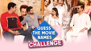 Guess The Movie Challenge Ft. Varun Dhawan, Kiara Advani, Anil Kapoor