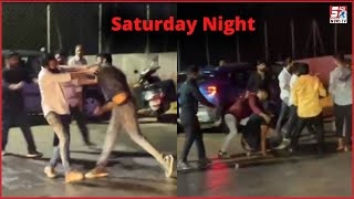 Sharabiyo Ke 2 Gangs Ke Beech Maar Peet | Saturday Night Gachibowli | SACH NEWS |