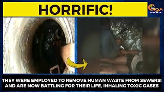They were employed to remove human waste from sewers! And are now battling for their life