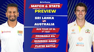 Sri Lanka vs Australia -1st Test, Predicted Playing XIs & Stats Preview