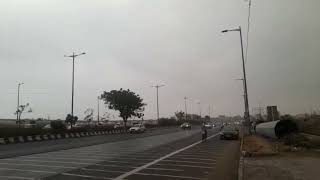 दिल्ली में हल्की बूंदाबांदी शुरू, मौसम हुआ सुहाना, Wazirabad Ring Road Delhi #aa_news @AA News