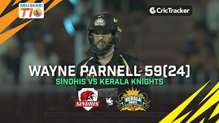Enjoy the big hitting from Wayne Parnell in the Abu Dhabi T10 League