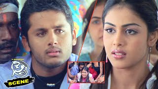 SS Rajamouli Sye Kannada Movie Scenes | Genelia Breaks Out by Nithin & his Gang Behaviour