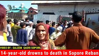 14-year-old drowns to death in Reban Sopore