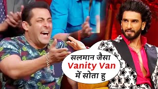 Salman Khan Is My Inspiration, I Sleep In Vanity Van | Ranveer Singh On Koffee With Karan 7