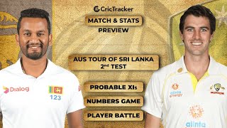 Sri Lanka vs Australia -2nd Test, Predicted Playing XIs & Stats Preview