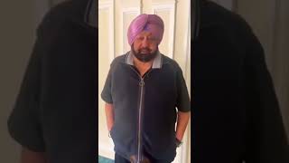 Captain Amarinder singh first video after discharge from hospital #shorts #captainamarindersingh