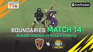 Punjabi Legends vs Kerala Knights | Full Boundary Highlights | Abu Dhabi T10 League Season 2