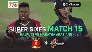 Rajputs vs Maratha Arabians | Super Sixes Highlights | Abu Dhabi T10 League Season 2