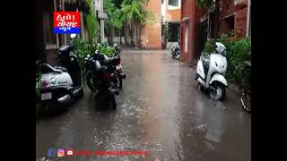જામનગર મનપાની એસ્ટેટ શાખામાં વરસાદી પાણી ઘુસ્યા