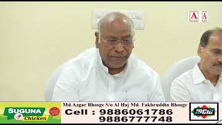 Congress Party Briefing by Mallikarjun Kharge