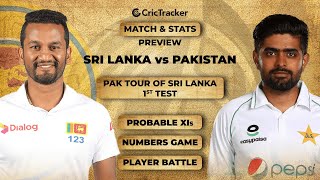 Sri Lanka vs Pakistan- 1st Test Match Stats, Predicted Playing XI and Previews