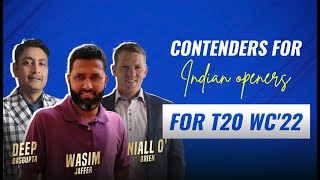 Niall O'Brien, Deep Dasgupta, and Wasim Jaffer picks Indian Team's openers for T20 WC'22