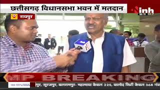 President Election Voting : Former Minister Brijmohan Agrawal ने किया वोट, INH 24x7 से खास की बातचीत