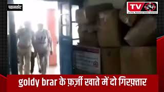 Punjab News : Goldy brar fake bank account case two arrested || Pathankot || Lawrence bishnoi | TV24
