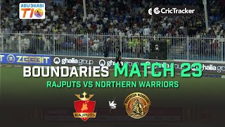 Full Boundaries | Rajputs vs Northern Warriors | Abu Dhabi T10 League