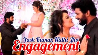 आखिरकार Yash Kumar और Nidhi Jha ने कर ली Engagement देखिए ये वीडियो